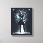 Anime Hermione Granger&#39;s Otter Patronus Canvas Print