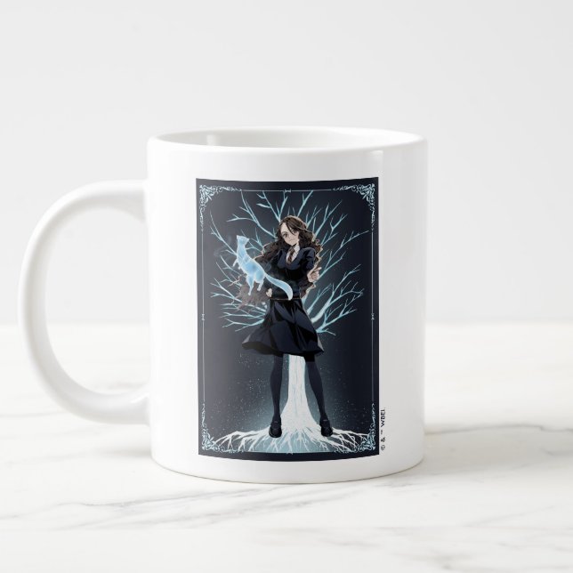Anime Hermione Granger's Otter Patronus Giant Coffee Mug (Left)