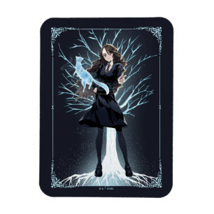 Anime Hermione Granger's Otter Patronus Magnet