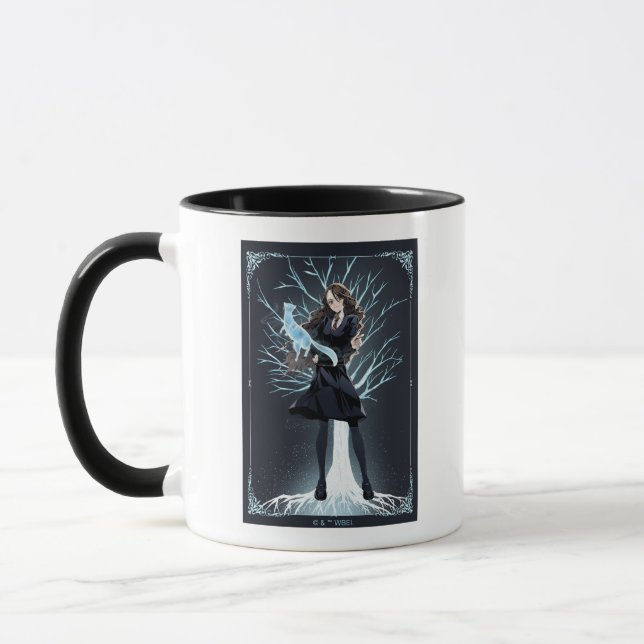 Anime Hermione Granger's Otter Patronus Mug (Left)