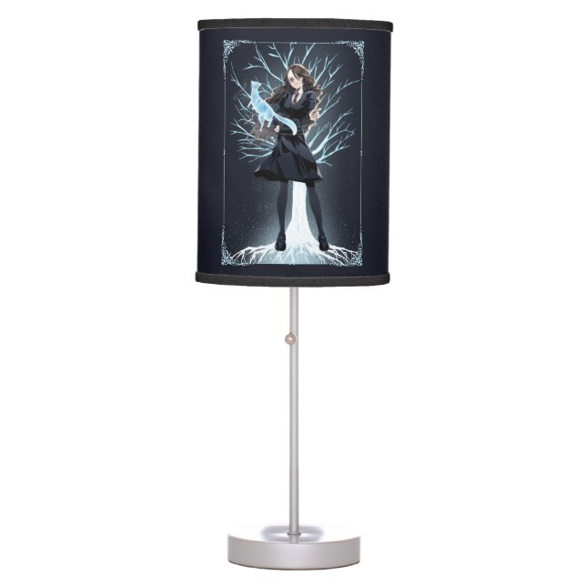Anime Hermione Granger's Otter Patronus Table Lamp (Front)