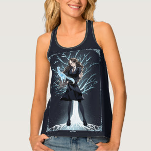 Anime Hermione Granger's Otter Patronus Tank Top