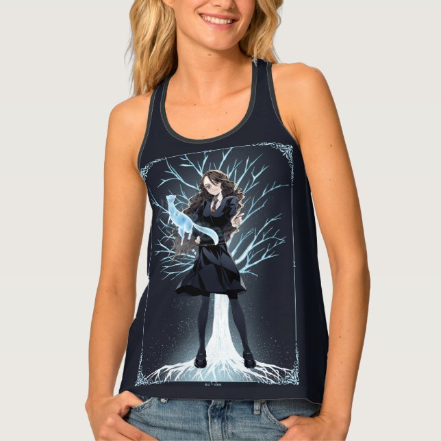 Anime Hermione Granger's Otter Patronus Tank Top (Front)