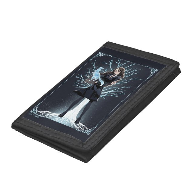 Anime Hermione Granger's Otter Patronus Trifold Wallet (Bottom)