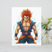 anime hero otaku weeb decal merch (Standing Front)