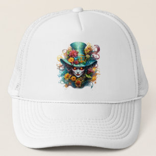 Anime Horror Clown Trucker Hat