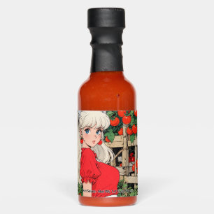 Anime Hot Sauce Bottle Favors