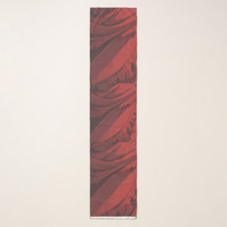 Anime-Inspired Crimson Scarf – Dramatic Red Windfl