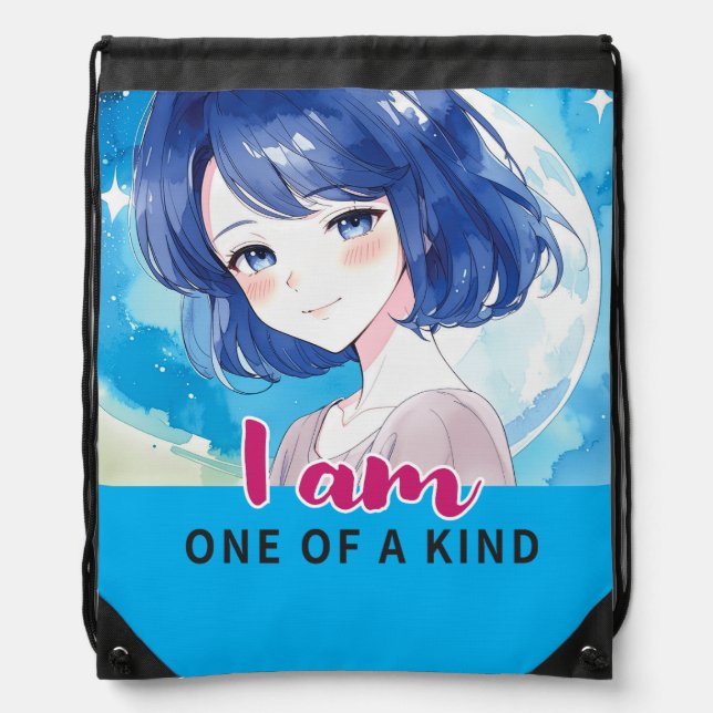 Anime- inspired design bag with Expressive Note (Front)