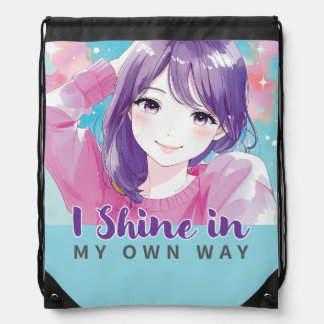 Anime- inspired design bag with Expressive Note