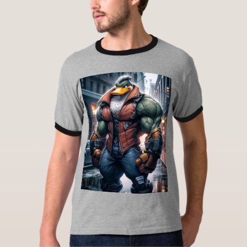 Anime_inspired Predator Graphic T_shirt T_Shirt