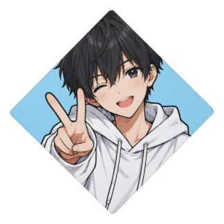Anime Inspired Tassel Topper – Cute Graduation Cap