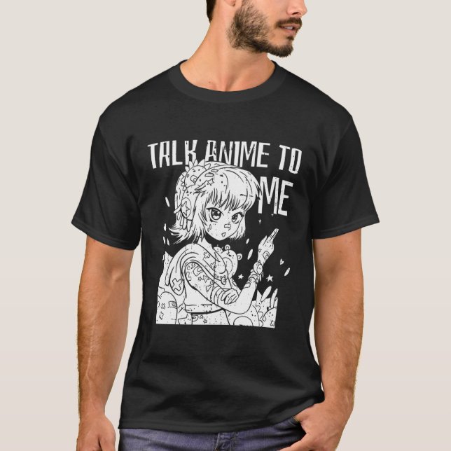 Anime Japan Otaku Kawaii Cosplay Japanese Ga Anim T-Shirt (Front)