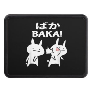 Anime Japanese Baka Rabbit Slap Funny Pullover Hitch Cover