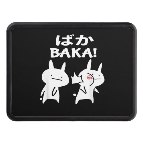 Anime Japanese Baka Rabbit Slap Funny Pullover Hitch Cover