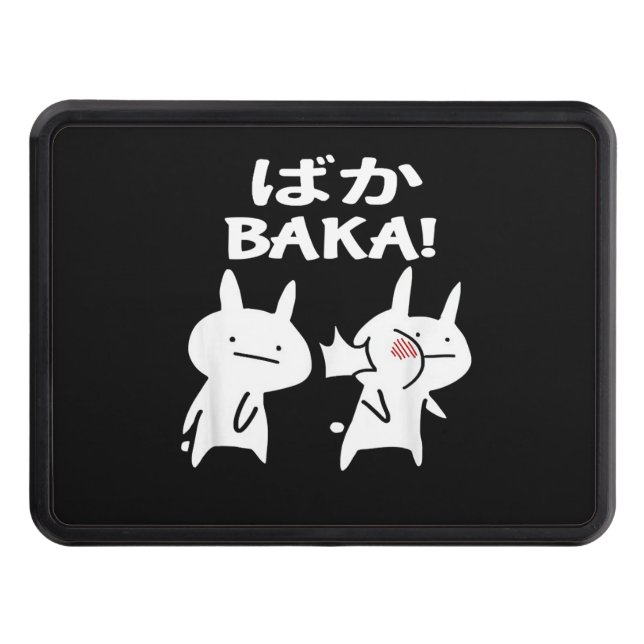 Anime Japanese Baka Rabbit Slap Funny Pullover Hitch Cover (Front)