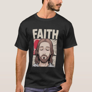 Anime Jesus Gift Funny Japanese Christ God Christi T-Shirt