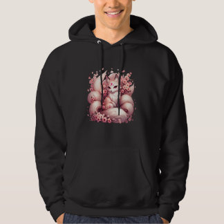 Anime Kawaii Kitsune Fox Japanese Nine Tailed Magi Hoodie