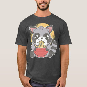 Anime Kawaii Raccoon Trash Panda Otaku Japan Cute T-Shirt