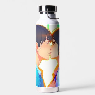 Anime Kiss New Love Water Bottle