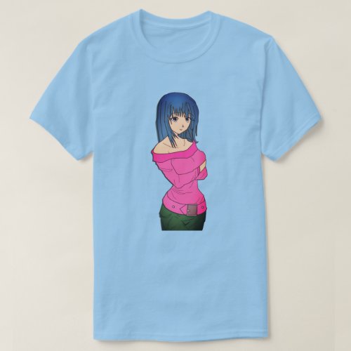 Anime lady T_Shirt
