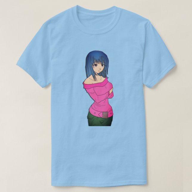 Anime lady T-Shirt (Design Front)