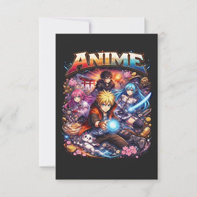 Anime Legends Thank You Card (Front)