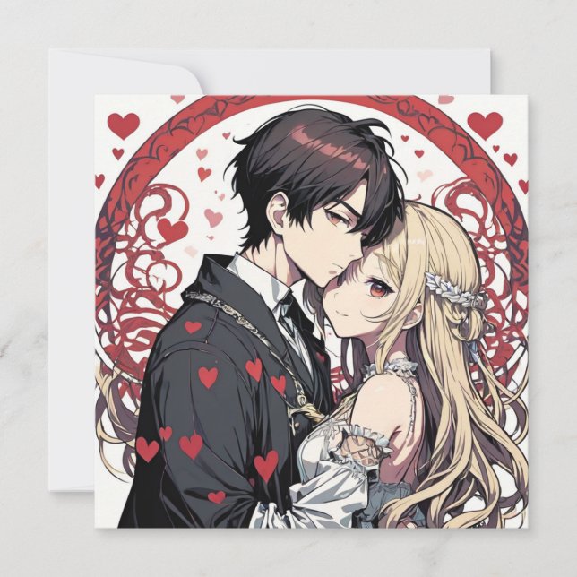 Anime love invitation (Front)