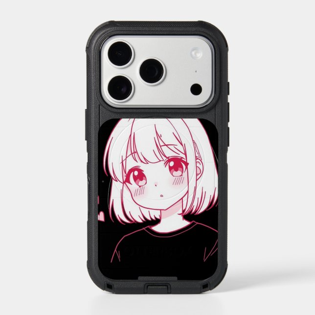 "Anime Love Vibes" Otterbox iPhone Case (Back)