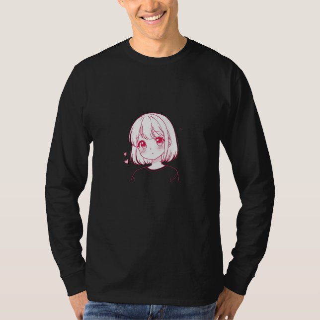 "Anime Love Vibes" T-Shirt (Front)