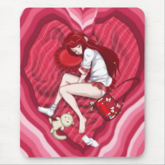 Anime Lovely Dreams Mouse Pad