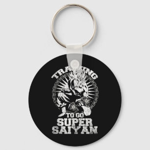 Anime Lover Bodybuilder Funny Workout Fitness Gym Keychain