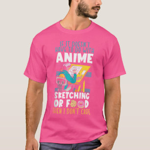 Anime Lover Manga Reader Ramen Eater Sketching Ota T-Shirt