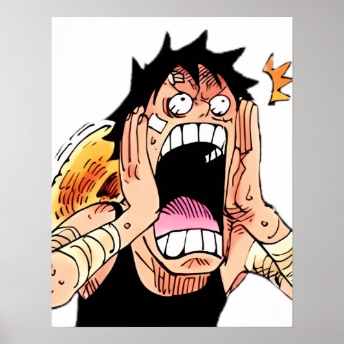Anime Luffy Poster