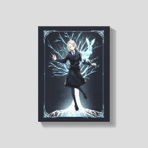Anime Luna Lovegood's Rabbit Patronus Canvas Print