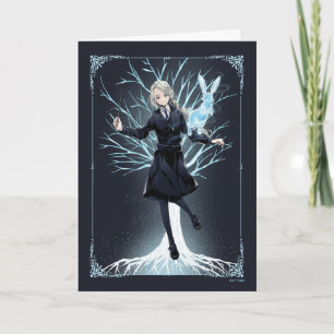 Anime Luna Lovegood's Rabbit Patronus Card