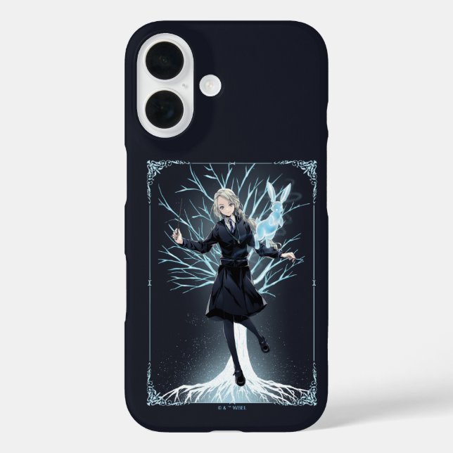 Anime Luna Lovegood's Rabbit Patronus Case-Mate iPhone Case (Back)