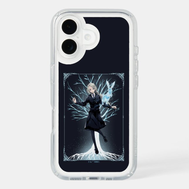Anime Luna Lovegood's Rabbit Patronus Speck iPhone Case (Front)