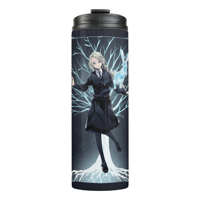 Anime Luna Lovegood's Rabbit Patronus Thermal Tumbler (Front)
