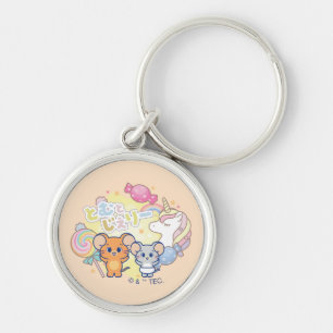 Anime Magical Candyland with Jerry and Tuffy Keychain