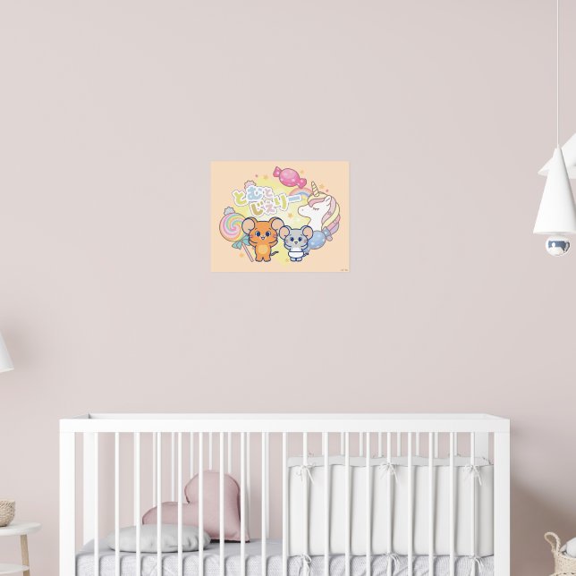Anime Magical Candyland with Jerry and Tuffy Poster (Nursery 2)
