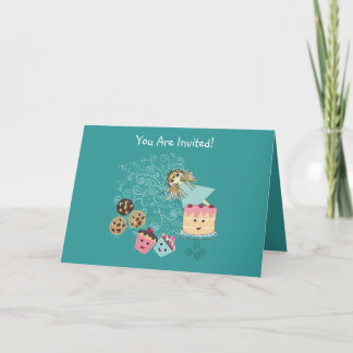 Anime Magical Days Invitation Birthday