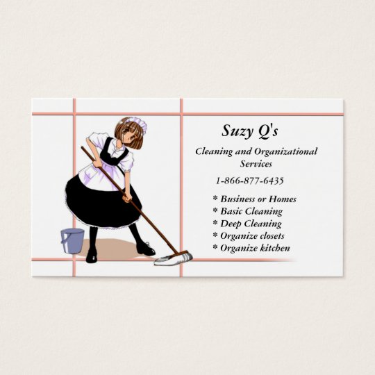 Anime Maid Business Card