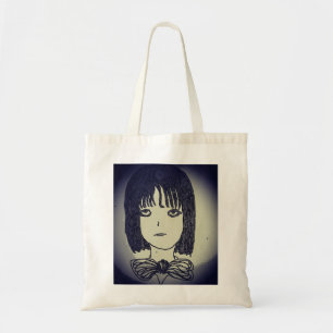 anime manga a girl in despair back in 2016 tote bag