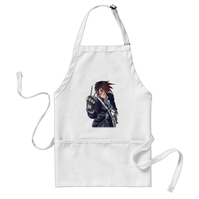 Anime Manga Artist Adult Apron (Front)