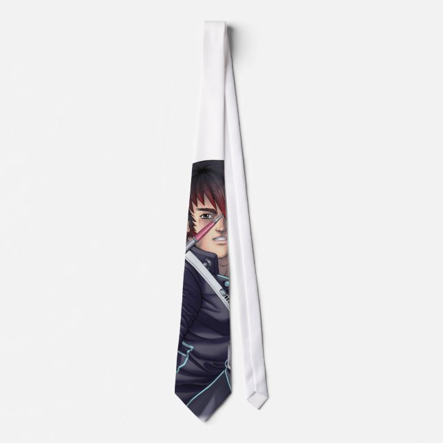 Anime Manga Artist Neck Tie (Front)