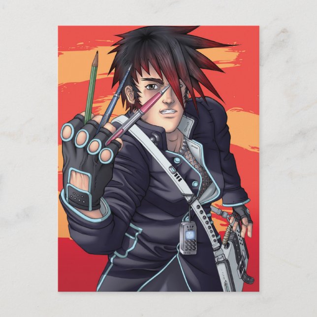 Anime Manga Artist Postcard (Front)