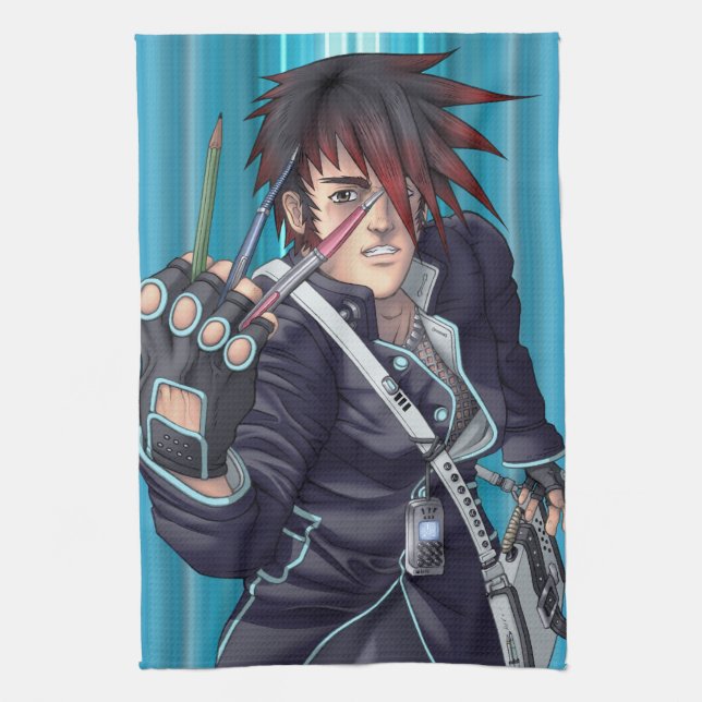 Anime Manga Artist Towel (Vertical)