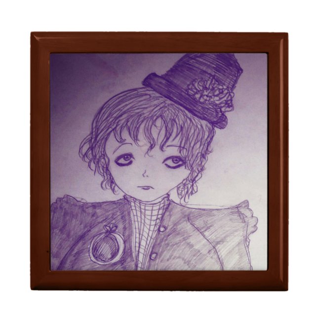 anime manga emily victorian era drawing gift box (Front)