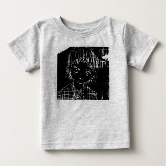 anime manga everyday black project baby T-Shirt